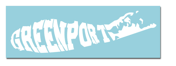Greenport Vinyl Transfer Sticker