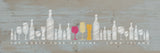 THE "ORIGINAL" NORTH FORK SKYLINE (Bottles) - Giclée on Canvas