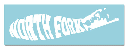 North Fork Vinyl Transfer Sticker