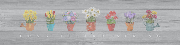 THE FOUR SEASONS - Long Island Spring - Giclée on Canvas